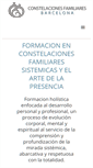 Mobile Screenshot of constelacionesfamiliaresbarcelona.com